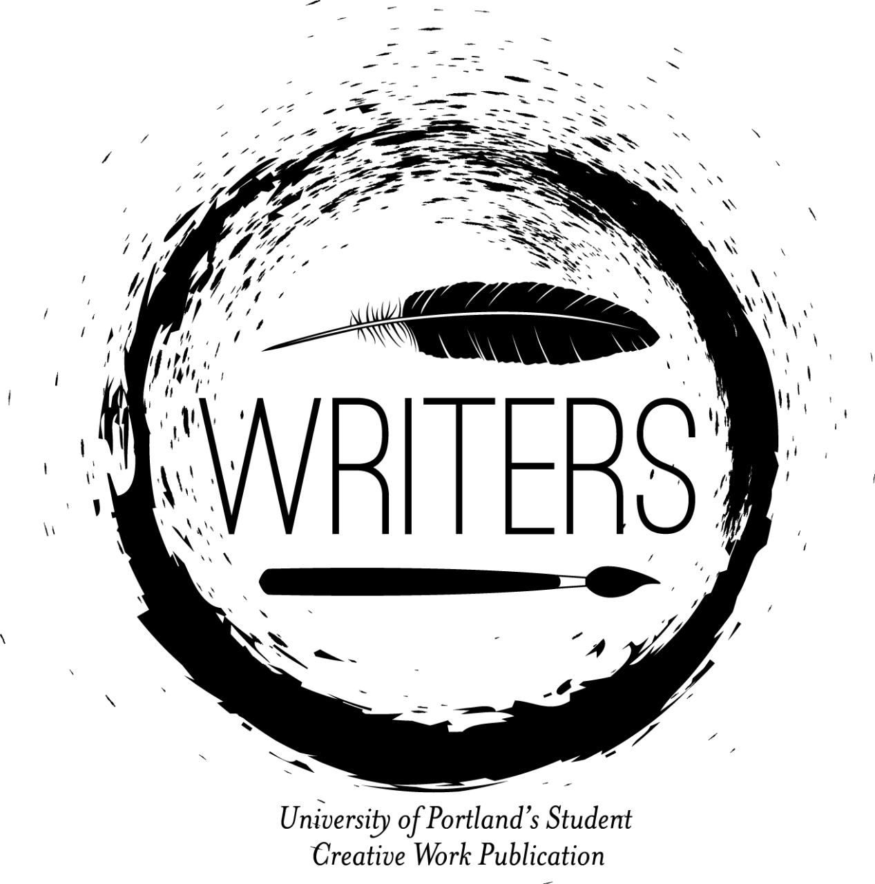 writers logo black