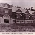 Howard Hall, a modern gymnasium and auditorium.