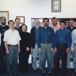 Group of eleven engineering faculty posed for a group photo.
