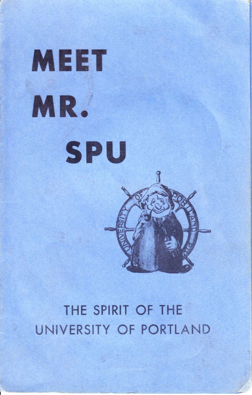 Cover page of Meet Mr. SPU autograph book