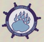 Corrado Hall animal pawprint logo. Individually Unique. Together Complete.