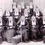 Sisters of St. Mary of the Presentation, Arrival around 1903 (University Archives photo, click for full image)