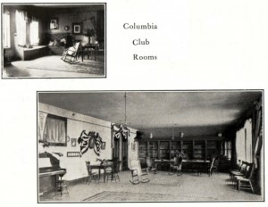 1904 Columbia Club Rooms Booklet