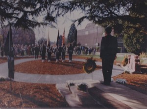Dedication of the Broken Wall Memorial, 1990