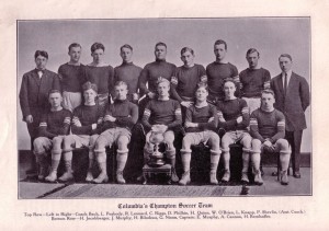 Soccer Men 1914 Champions (University Archives photo)