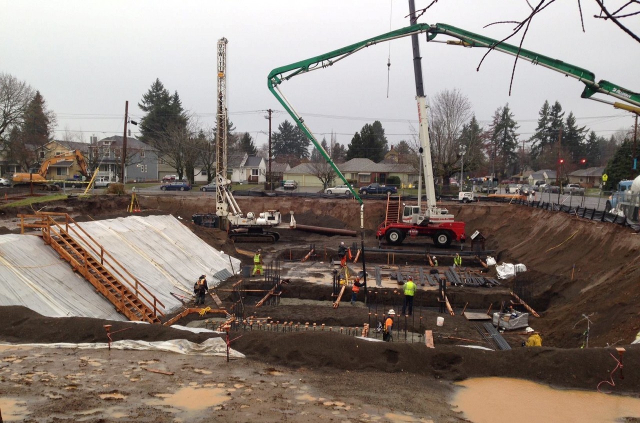 New Residence Hall Construction, January 2016 (UP Residence Life photo)