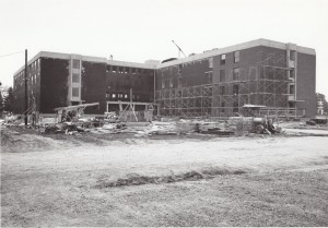 Shipstad Hall Construction, 1966-67 (University Archives photo)