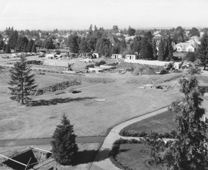 Shipstad Hall Construction, September 1966 (University Archives photo)
