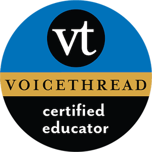 voicethread educator badge